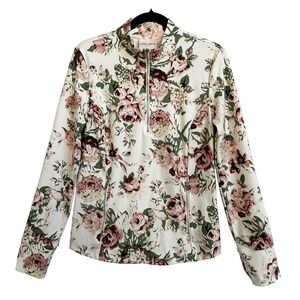 Laura Ashley | Half Zip Athletic Top | UPF / FPS Protection 50 | Women's Medium
